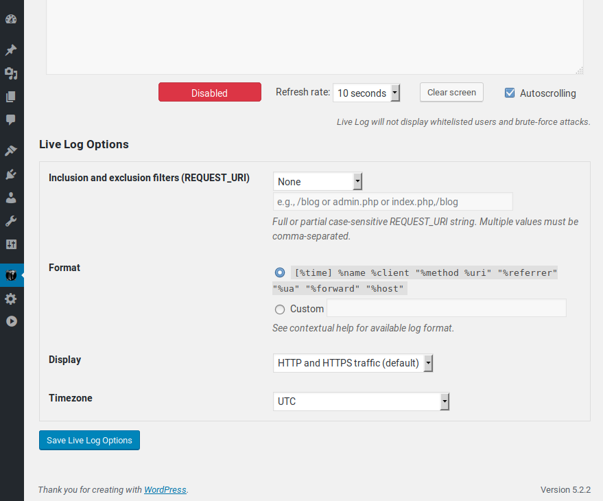 Real-time Traffic Monitoring via Live Log